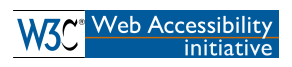 w3c Web Accessibility Initiative Compatible HTML Markup